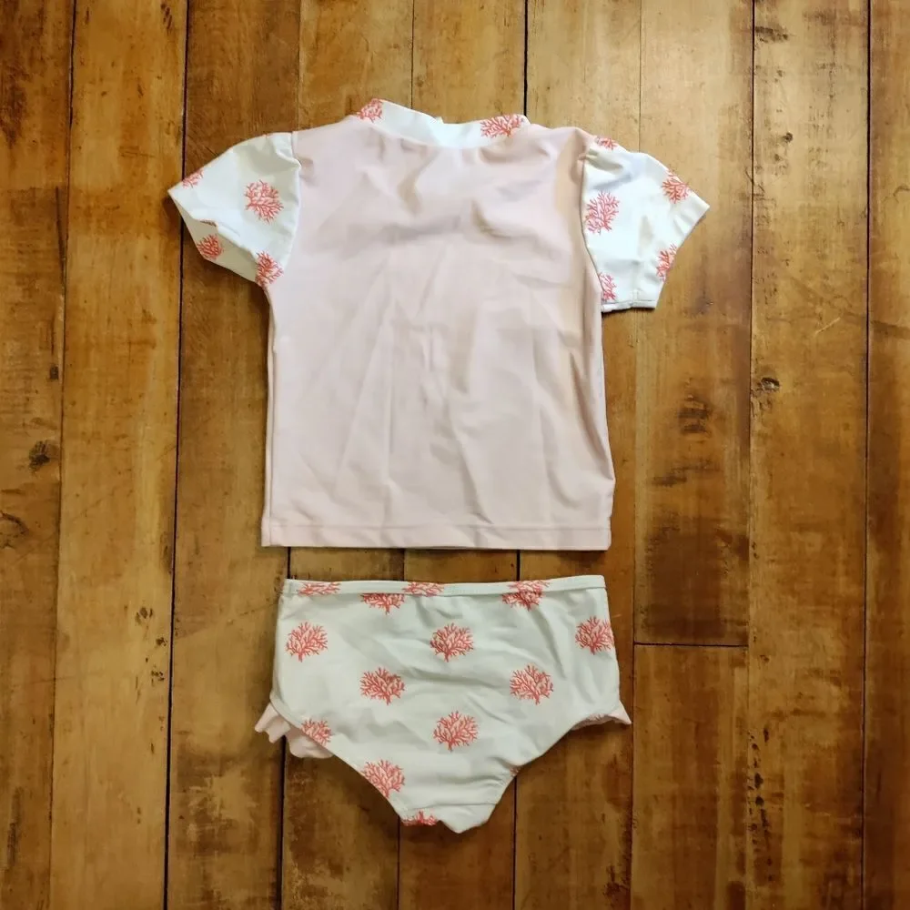 HB swimsuit 24 months unicorn rashguard two piece bathing suit beach summer